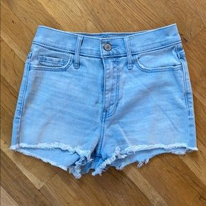 Abercrombie & Fitch High Rise Jean Shorts